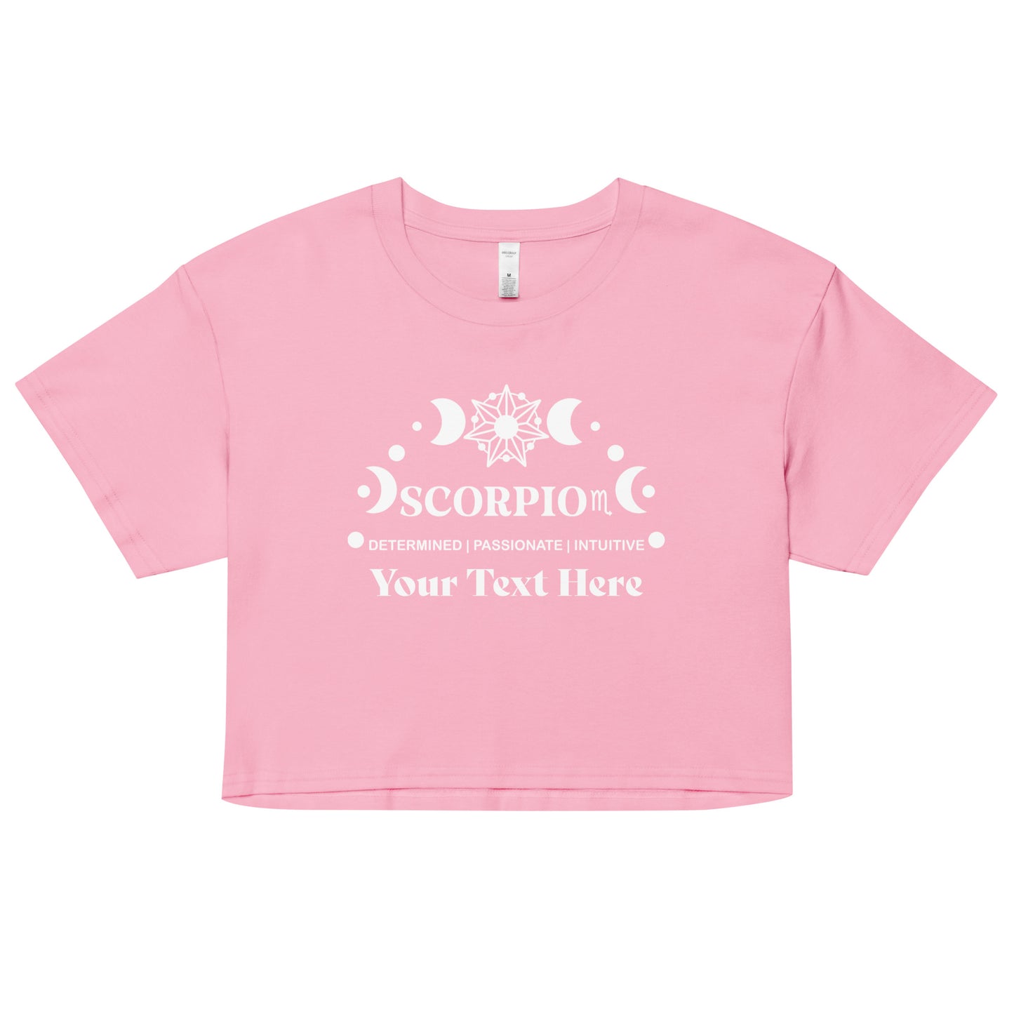 Scorpio Zodiac Sign Attributes Women’s crop top
