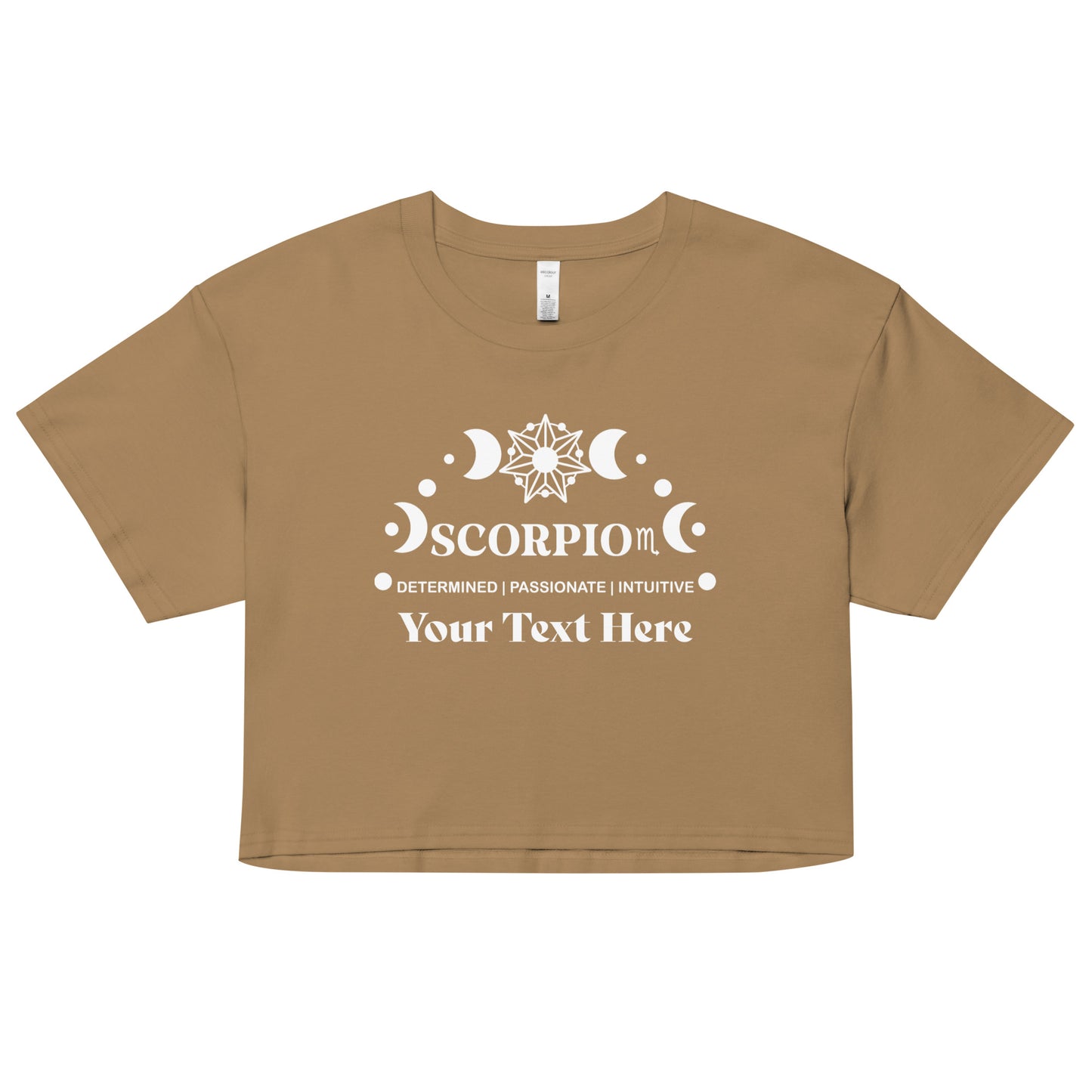 Scorpio Zodiac Sign Attributes Women’s crop top