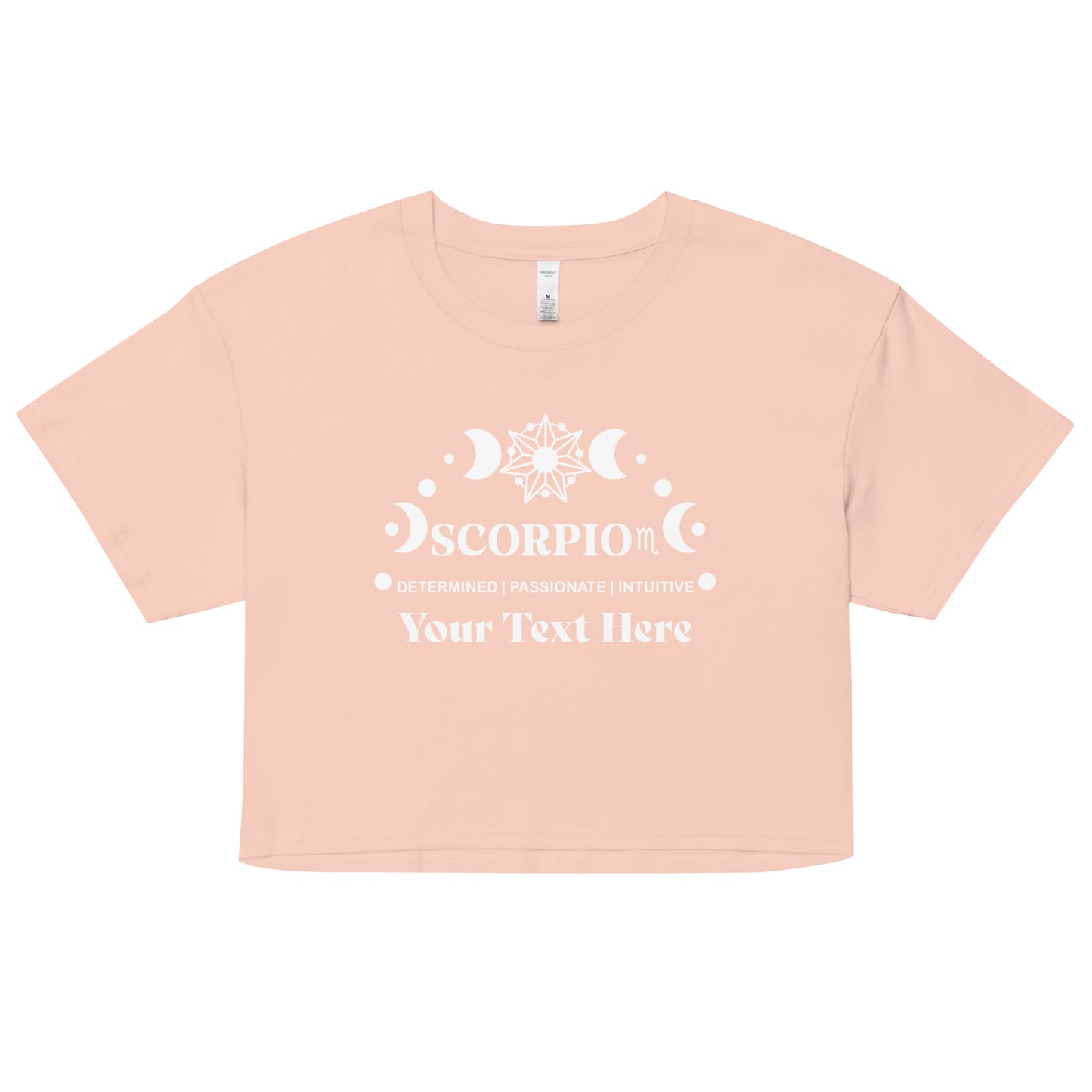 Scorpio Zodiac Sign Attributes Women’s crop top