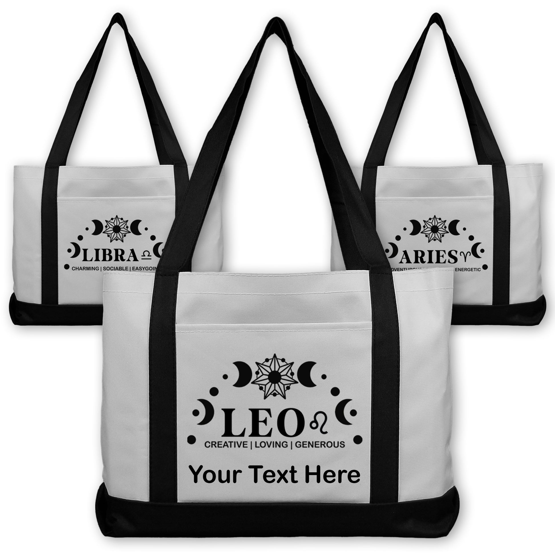 Custom Tote Bag Personalized Tote Bag With Your Text and Logo 