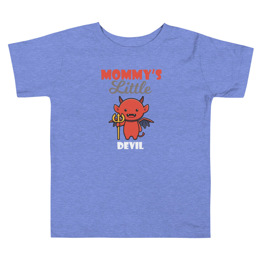 Mommy's Little Devil Toddler Short Sleeve Tee