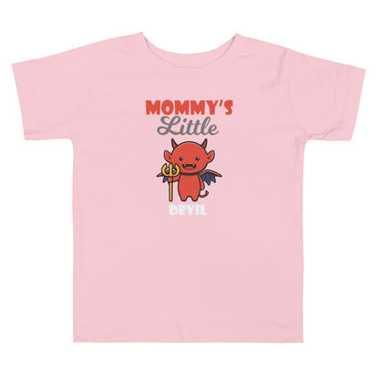 Mommy's Little Devil Toddler Short Sleeve Tee