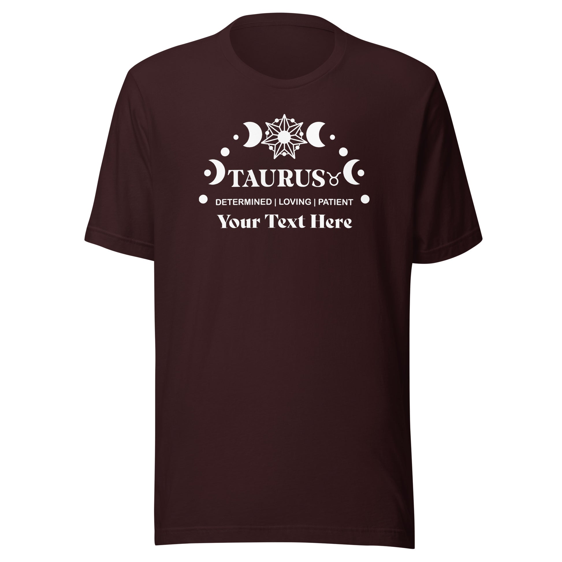 Taurus Zodiac Sign Attributes Unisex t-shirt – Aiilov Adegorr