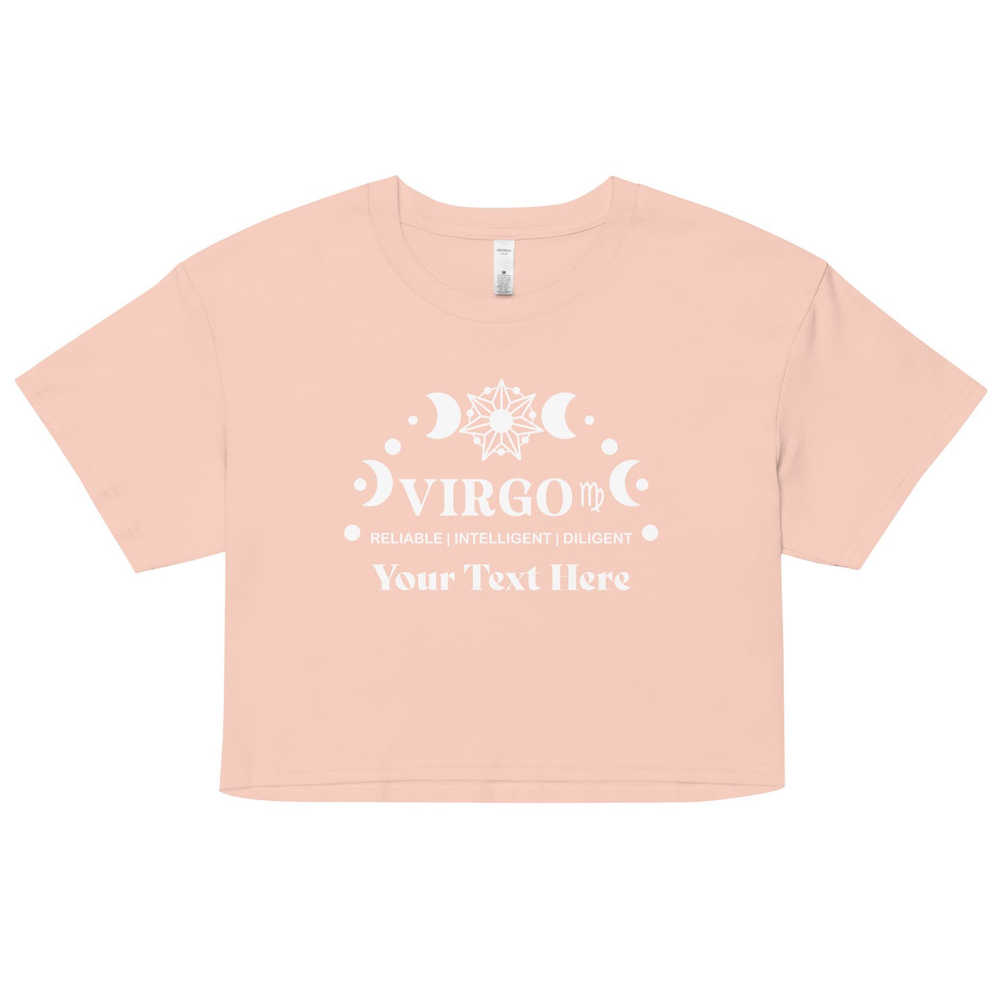 Virgo Zodiac Sign Attributes Women’s crop top